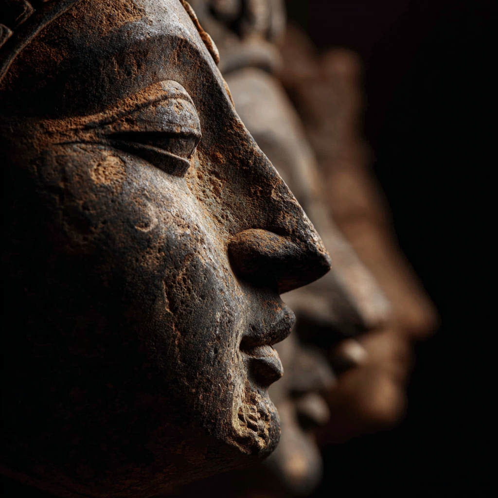 Stone sculpture detail from the existing Tantra Fusion website